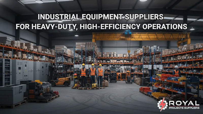 Industrial Equipment Suppliers for Heavy-Duty, High-Efficiency Operations