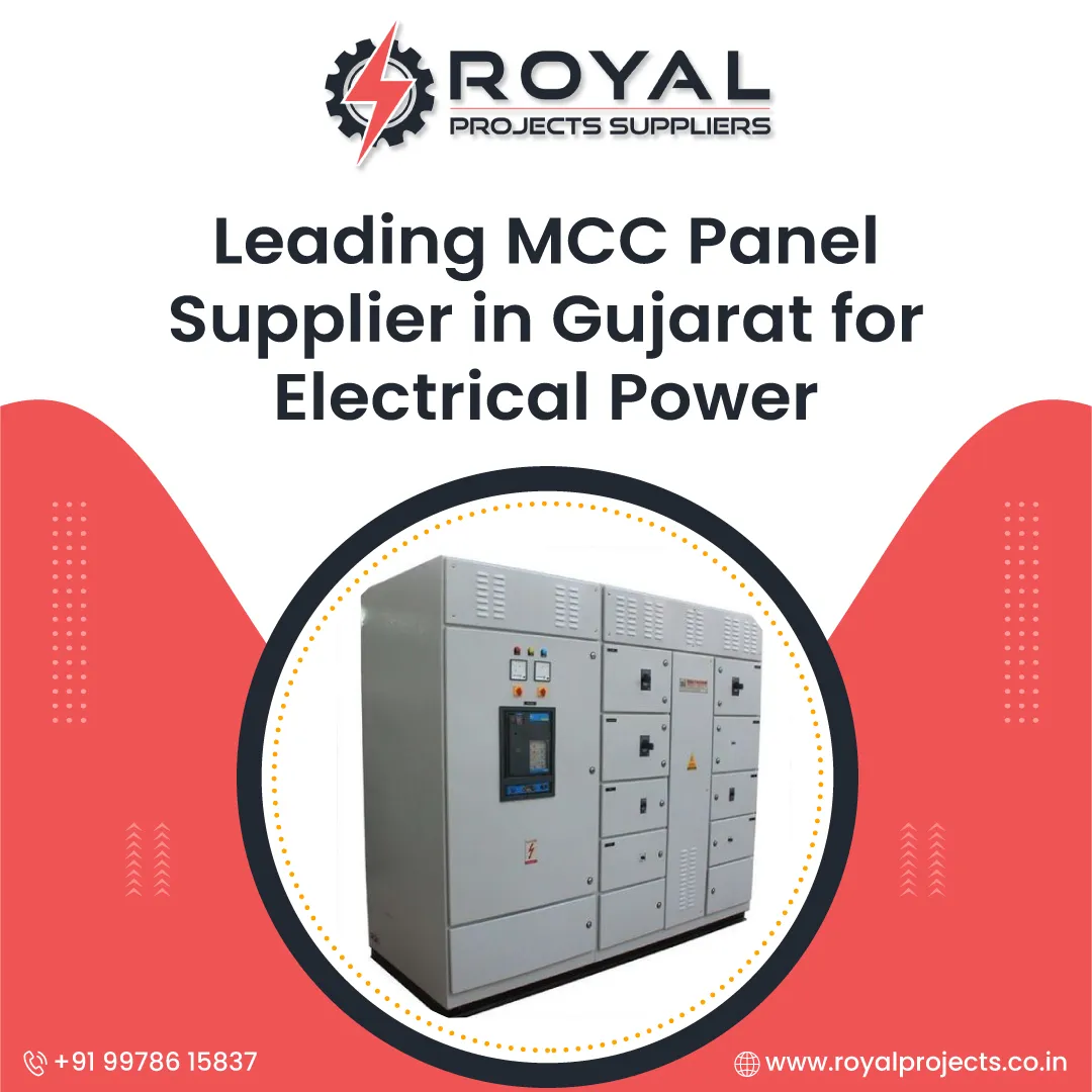 Leading MCC Panel Supplier in Gujarat for Electrical Power